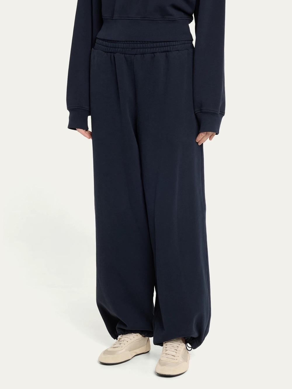 Agolde Dark Navy Elliot Cotton Sweatpants